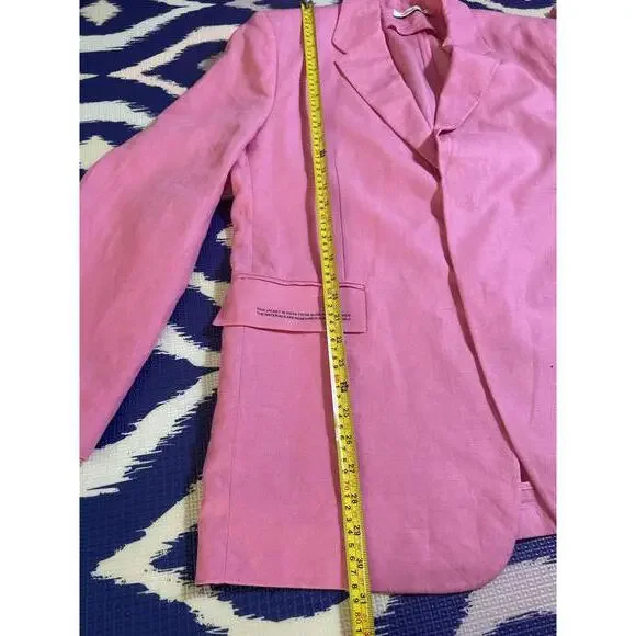🥬Aloe Linen, OVERSIZED LADIES JACKET, 🌈 by L. Kindness Everyday